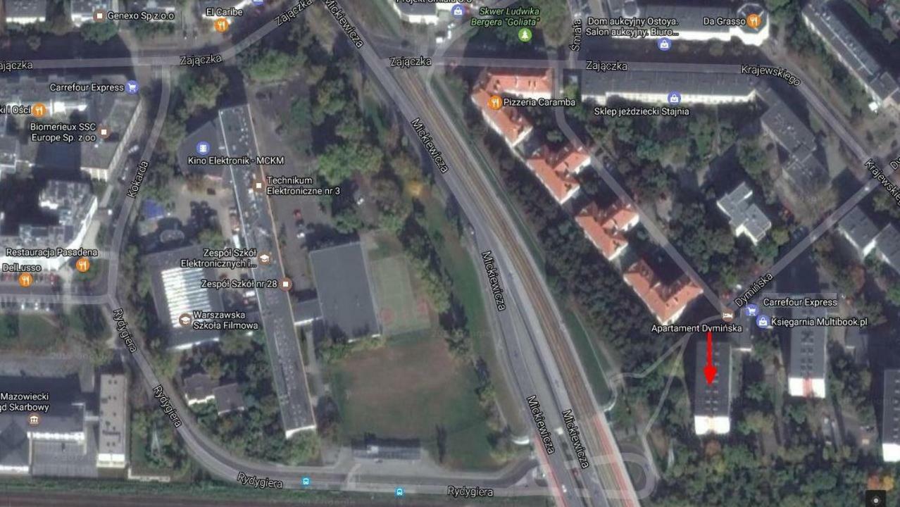 Apartament Dyminska Varşova Dış mekan fotoğraf